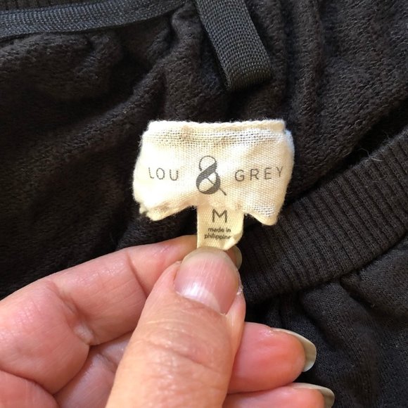 Lou + Grey Slouchy Drawstring Detail Sweater- M - Picture 4 of 7